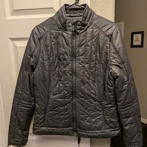 Prana Women's Charcoal Puffer Jacket